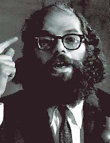 [b & w photo of ginsberg]